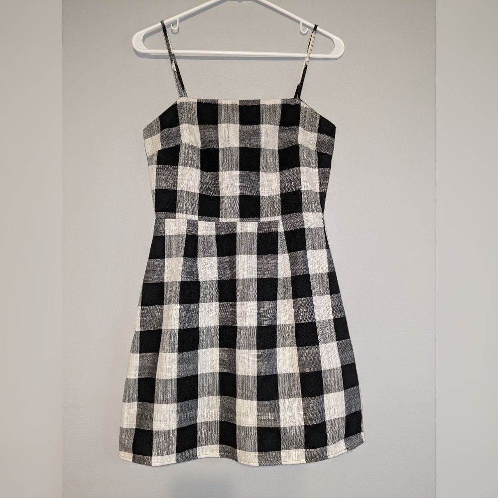 Trixxi, small, mini dress, gingham